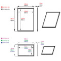 Ce / RoHS / TUV / UL / SAA Certificat Gradable 40W encastré panneau LED plafonnier